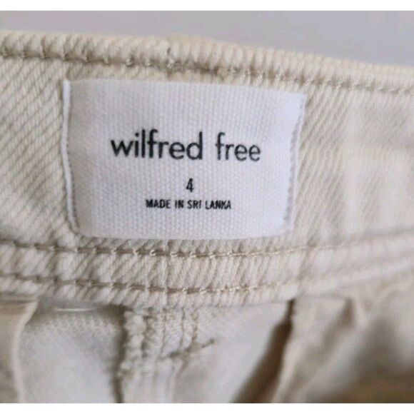 Aritzia Wilfred Free Picture Cargo Pant Size 4 Beige Y2K - Picture 3 of 9